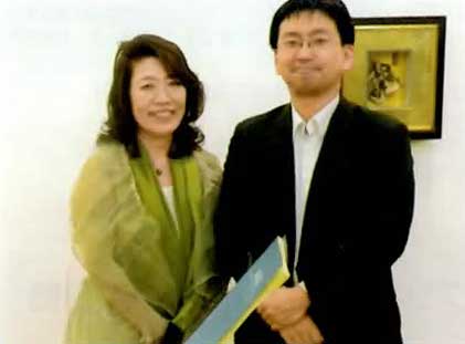 在ハンブルグ日本総領事館領事 矢加部裕之さん